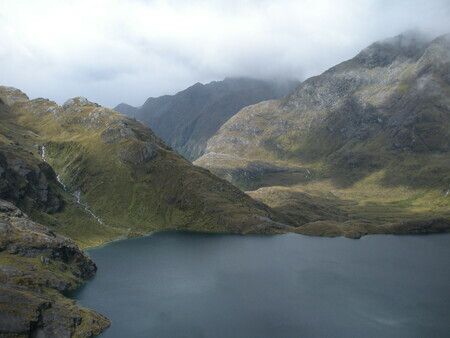The top of the Routeburn